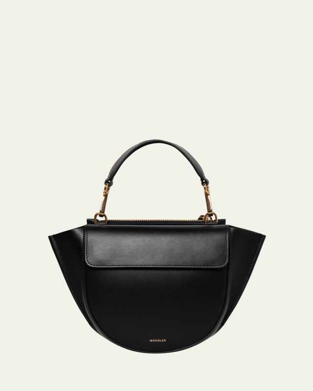 Hortensia Mini Smooth Leather Shoulder Bag